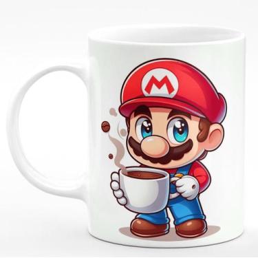 Imagem de Caneca de Porcelana Super Mario 325ml Coffee Bean - PRMUG