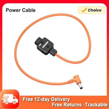 Imagem de Cabo de Alimentação Rotativo D-Tap 60cm para Conector DC 5.5x2.5mm - M