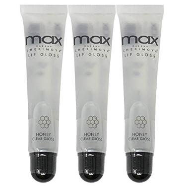 Imagem de Cherimoya (Pacote Com 3) Max Makeup Lip Polish Honey Clear Gloss