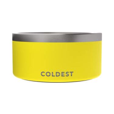Imagem de Tigela para cães Coldest Dog – antiferrugem, antiderrapante, 3 camadas com isolamento térmico para cães – à prova de derramamento e resistente – Tigela de água para cães, gatos e animais de estimação,