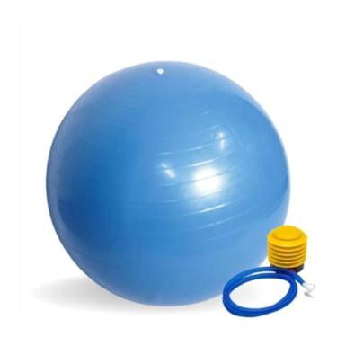 Imagem de Bola de Ginástica Odin Fit para Yoga e Pilates, Anti Estouro, com Bomba de Inflar
