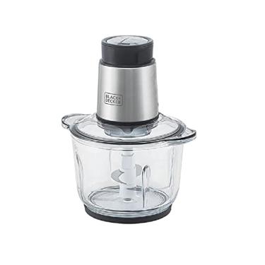 Imagem de BLACK+DECKER Processador de Alimentos Antiaderente em Inox, Gourmand Gris, Modelo MP300G, 220V