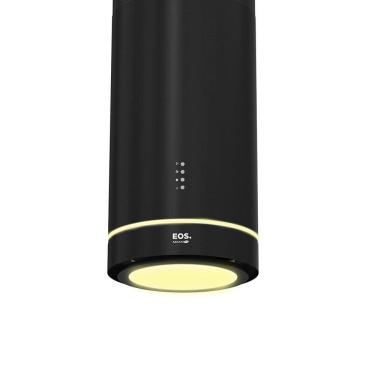 Imagem de Coifa e Depurador de Ilha EOS 38cm Maxxi Air Redonda All Black 1200m³/h EMCO41IRP 110V