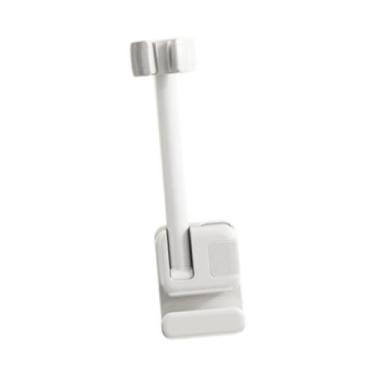 Imagem de Kokiya Suporte para secador de cabelo mãos livres, suporte para secador de cabelo, ferramenta de estilo, ajustável para soprador, para banheiro, uso diário, Branco