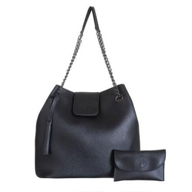 Imagem de Bolsa feminina Casual carteira de brinde A Pronta Entrega - MDV SHOP, 