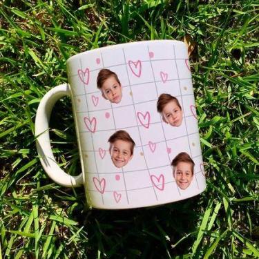Imagem de Caneca Personalizada Rostinho Fotos Porcelana 325ml Linha Premium - lo
