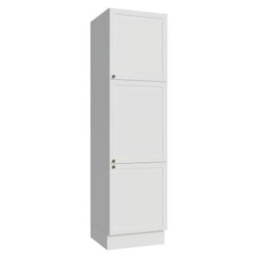 Imagem de Paneleiro 60 cm 3 Portas Vik Madesa, Branco