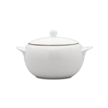 Imagem de Sopeira de Porcelana com Tampa Strauss Silver Branca 3,5L