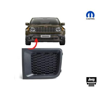 Imagem de Moldura Direita Parachoque Jeep Renegade Mopar 735598592