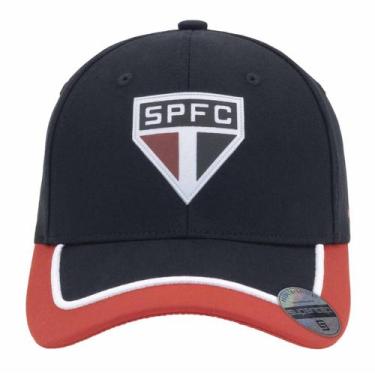 Imagem de Boné São Paulo FC Oficial - FlexCap, Preto