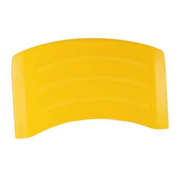 Imagem de Encosto Plástico Iso Max Amarelo para Cadeira Escritório Fixa ou Giratória – 45x27cm Home Gourmet