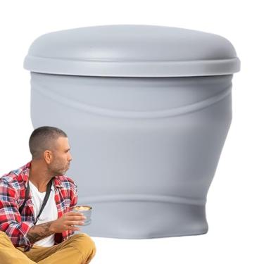 Imagem de Copo Dobrável,Copo de Café 180ml com Tampa e Alça | Caneca Portátil para Café, Chá, Bebidas Frias, Sucos e Piquenique em Ambientes