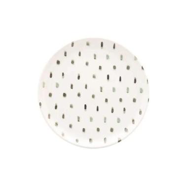 Imagem de Prato Sobremesa Em Cerâmica Flat Samambaia 20cm Oxford