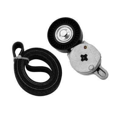 Imagem de GLOCRORET Kit tensor de correia de transmissão compatível com Toyota Camry 2012-2017, RAV4 2009-2018, Scion tC 2011-2016, serve apenas para motor L4 DOHC de 2,5 L