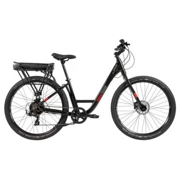 Imagem de Bicicleta E-Vibe Urbam Aro 27,5 Preto 350W 7v 2021
