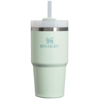 Imagem de STANLEY Copo Quencher H2.0 com canudo 590 ml | Tampa Flowstate de 3 posições | Suporte de copo compatível para viagens | Copo de aço inoxidável isolado | Livre de BPA | Névoa