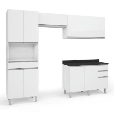 Imagem de Armário Cozinha Completa Top Class 4 Peças Com Balcão - BATROL