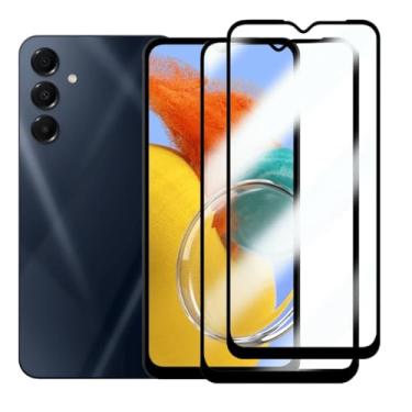 Imagem de 2X Pelicula 3d Vidro Temperado Para Samsung Galaxy M14 Cobre toda a Tela