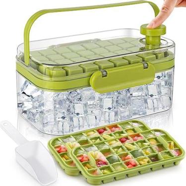 Imagem de Bandeja armazenamento forma recipiente Gelo Camada Dupla - ZEM