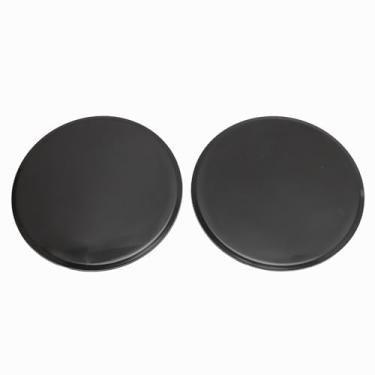 Imagem de Exercício Core Sliders Compact Dual Sided Gliding Discos para Full Body Workout Construir Força do Núcleo Funcional em Casa ou Ginásio Material ABS 7 polegadas de diâmetro (Preto)