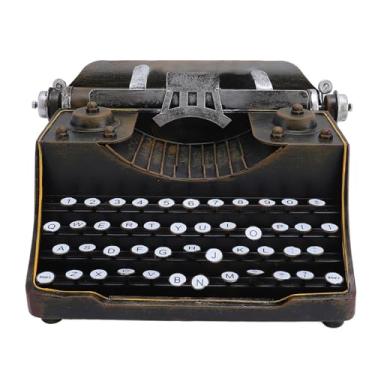 Imagem de Naroote Máquina de Redação retrô, Decoração Inovadora da Antiga Máquina de Escrever para Fotografia (Preto)