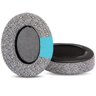 Imagem de TaiZiChangQin Almofadas De Espuma Viscoelástica Bphs-1 Upgrade Para Fones Ouvido Compatíveis Com Audio Technica Bphs1 Bphs1-Xf4 (Almofadas Tecido Cinza)