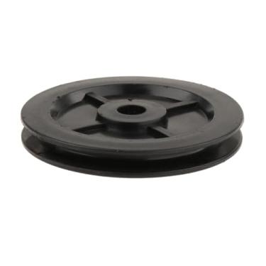 Imagem de kowaku Acessório de substituição para polia de poste de vôlei, polia de nylon fácil de instalar para postes de 8 cm para competição em quadras internas e