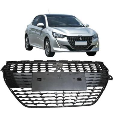 Imagem de Grade Radiador Frontal Dianteira Peugeot 208 2020 2021 2022 2023 2024 