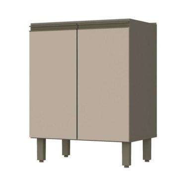 Imagem de Balcão 2 Portas 60cm Sem Tampo Connect Duna-cristal - Móveis Henn Duna-cristal