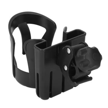 Imagem de Generic Porta de Bebida para Cadeira de Rodas, Suporte de Carrinho Multifuncional Portátil Seguro Com Suporte para Telefone para Scooter de Mobilidade (Preto legal)