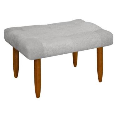 Imagem de Puff Banqueta Requinte Retangular para Sala Quarto Bouclê - SOFA STORE