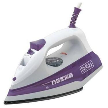 Imagem de Ferro de Passar Vapor Black & Decker FX1000 Roxo 110V - Black-decker, 