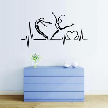 Imagem de Adesivo de Parede Decorativo para Studio Pilates Yoga - Colakoala - Co