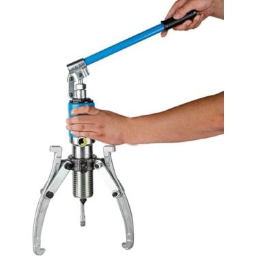 Imagem de Kit Extrator Hidráulico 5t / 10t / 15t / 20t, Extrator De Polia De Virabrequim Com Separador De Tração De Rolamento De Roda Ajustável De 2 Ou 3 Mandíbulas, Máquina De Trefila, 15T