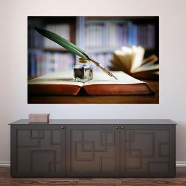 Imagem de Painel Adesivo de Parede - Escrever - Livro - 887png - Allodi