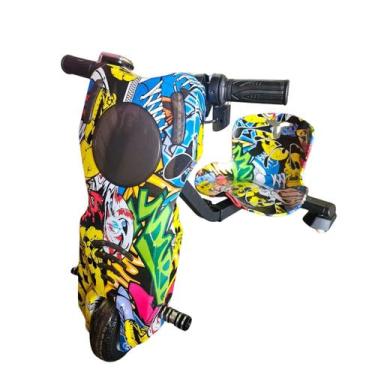 Imagem de Mini Moto Elétrica Triciclo De Drift 36v Com Led Som 95 cm - UNITOYS, 