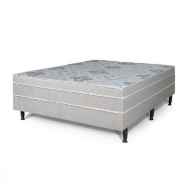 Imagem de Cama Box Casal Conjugada Golden 138x188x37cm Bege Hellen, Bege