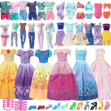 Imagem de Roupas E Acessórios Para Bonecas De 11,5 Polegadas, 27 Peças, Conjunto