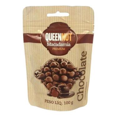 Imagem de Macadâmia com Cobertura de Chocolate Queen Nut 100g