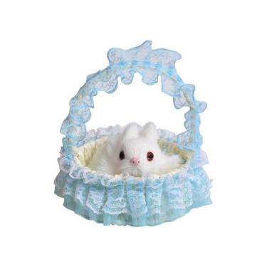 Imagem de Simulação de coelho de pelúcia animais brinquedo chamará a boneca brin