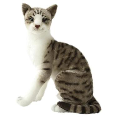 Imagem de Simulação gato pelúcia animais crianças presentes de festa de aniversá
