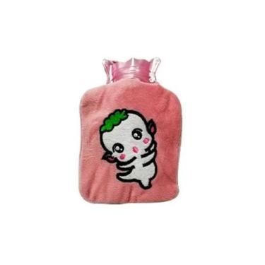 Imagem de Mini bolsa de lã para água quente com forro de desenhos coloridos - Li