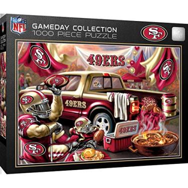 Imagem de MasterPieces - 1000 Piece Jigsaw Puzzle, NFL San Francisco 49ers, Fun for Adults and Family, Non-Glare Finish, 19.25"x26.75"