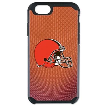 Imagem de NFL Cleveland s Classic Football Pebble Grain Feel No Wordmark iPhone 6, marrom