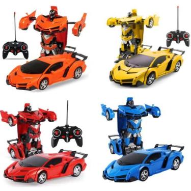 Imagem de Carrinho Robô Brinquedo Criativo Infantil Diversão - Atena