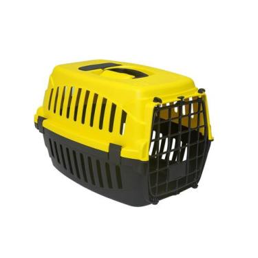 Imagem de Caixa Pet N2 Transporte Cães Gatos Segura Portátil - Mimos Pet