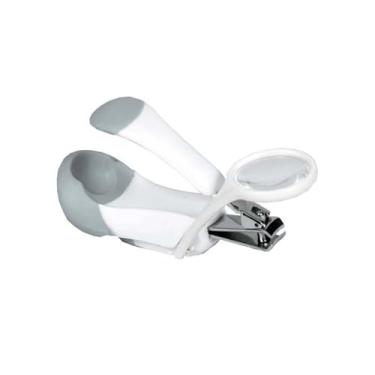 Imagem de Cortador de Unha com Lupa, Clingo, Cinza