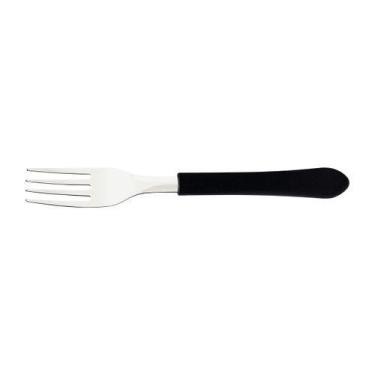 Imagem de Garfo de Mesa Leme com Lâmina em Aço Inox e Cabo de Polipropileno Pret