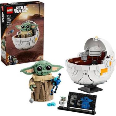 Imagem de Lego Star Wars Grogu com Berço Hover 75403