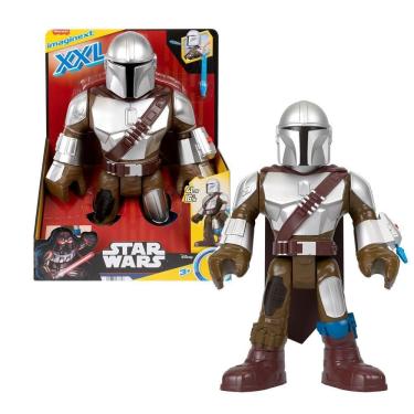 Imagem de Imaginext Star Wars Figura de Ação XXL Mandalorian - Mattel